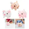 Electric Plush Pig Toy Can Walk Make Sound for Kids Birthday Gift Toddlers 3