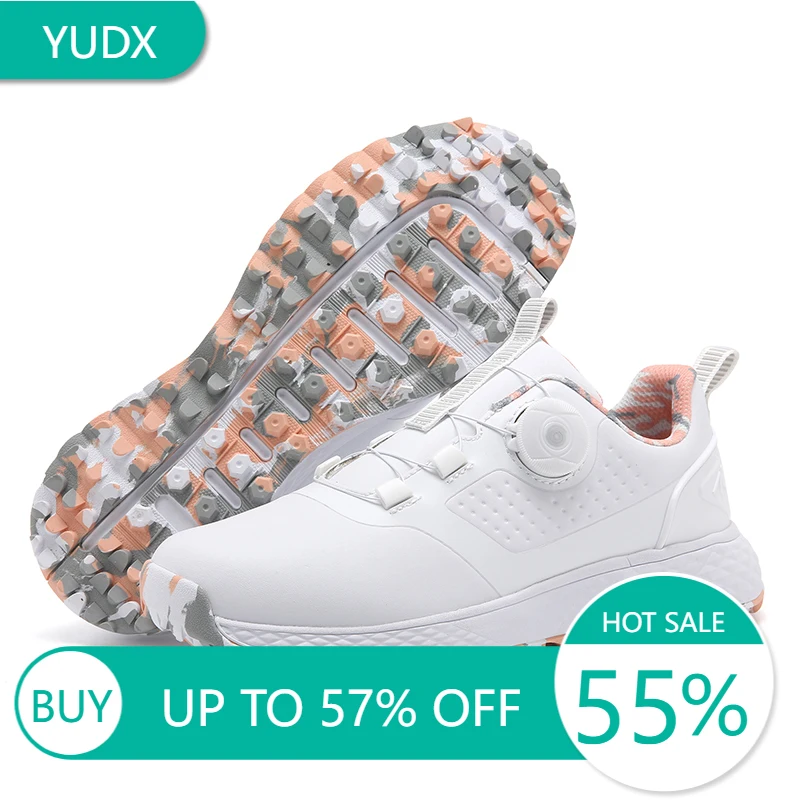 

NEW Waterproof Golf Shoes Women Comfortable Golf Sneakers Outdoor Walking Men Footwears Anti Slip Athletic Sneakers SIZE 36-40