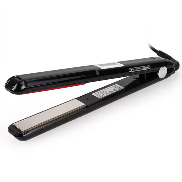 Hair Flat Irons Ultrasonic Infrared Cold Hair Care Iron Keratin Treatment for Frizzy Hair