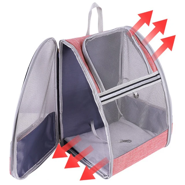 Hot cat bag Summer breathable shoulder carrying cat out portable bag Cat bag Pet dog backpack Pet supplies 3