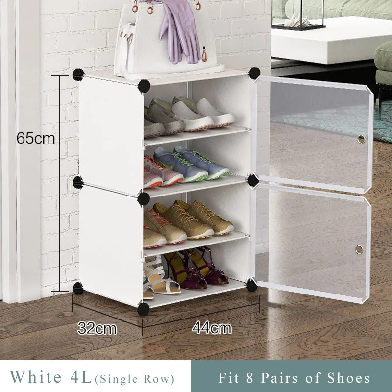 Large Shoe Rack Large Capacity Boot Storage 12 Cube Organizer Modular DIY  Plastic 6 Tier 24-96 Pairs Of Shoe Tower Cabinet - AliExpress