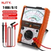 NJTY High Precision Pointer Multimetro T88A T88B T88C  AC DC 2500V Voltmeter Ammeter Resistor  Analog Multimeter Tester  tools 1