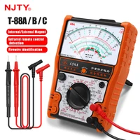 NJTY High Precision Pointer Multimetro T88A T88B T88C  AC DC 2500V Voltmeter Ammeter Resistor  Analog Multimeter Tester  tools 1