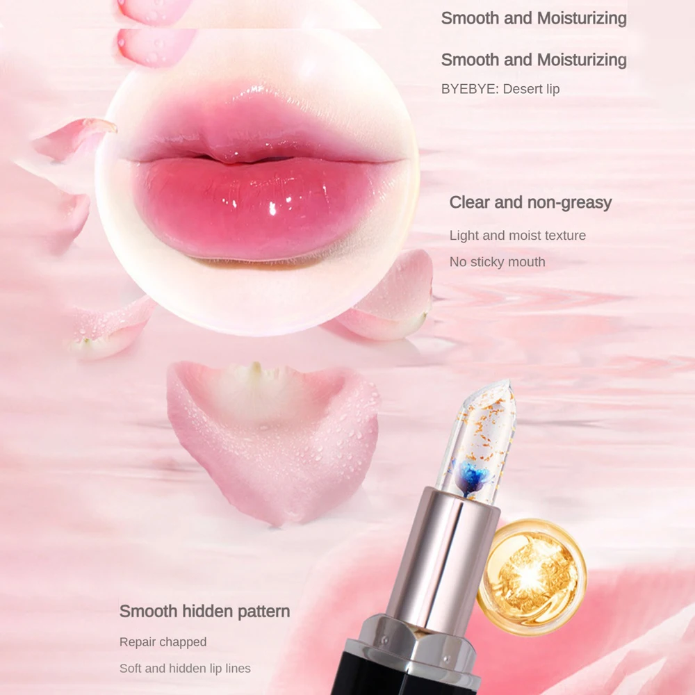 Add a touch of luxury to your lips with our affordable and innovative 1/2PCS Anti-chapped Lip Balm.