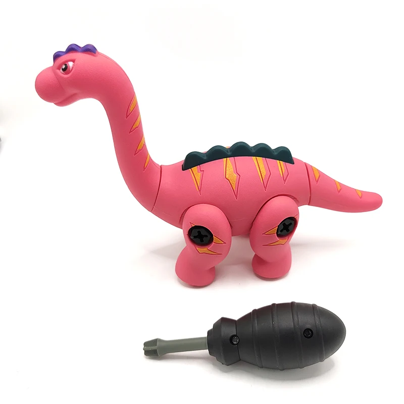 Tanie Zestaw konstrukcyjny śruby dinozaura dla chłopca zwierząt jurajski zabawki dla