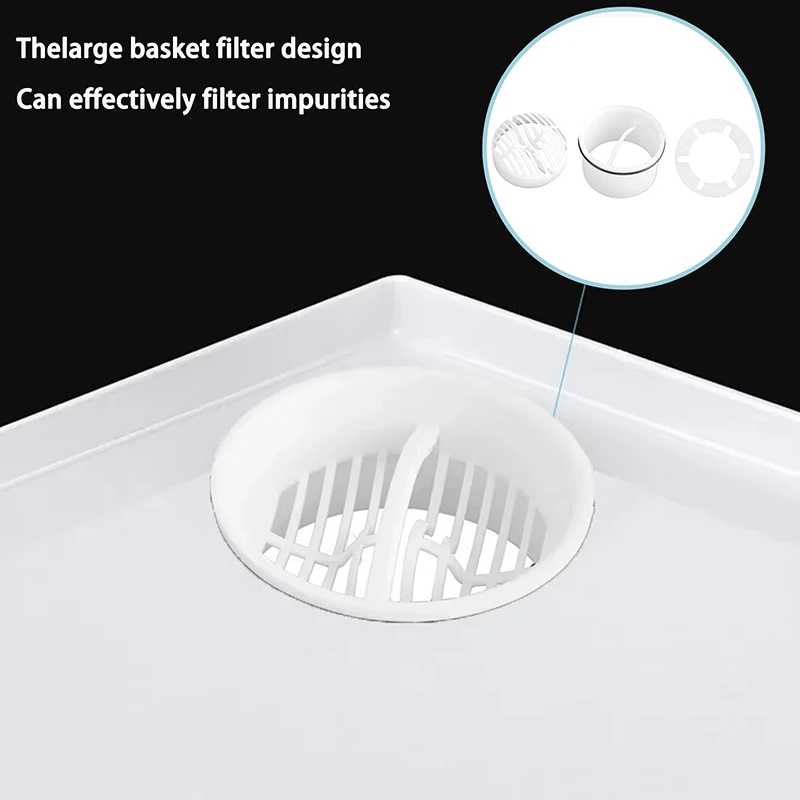 Replacement Immersion Pipe Hair Catcher Shower Hair Filter Strainer Insert shower drain catcher hair drain catcher hair drain filter floor drain hair filter floor drain hair catcher drain hair catcher