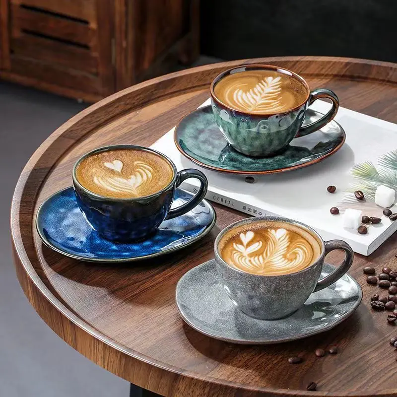 Vintage Japanese Style Coffee Mug Set – Little Latte Home & Décor