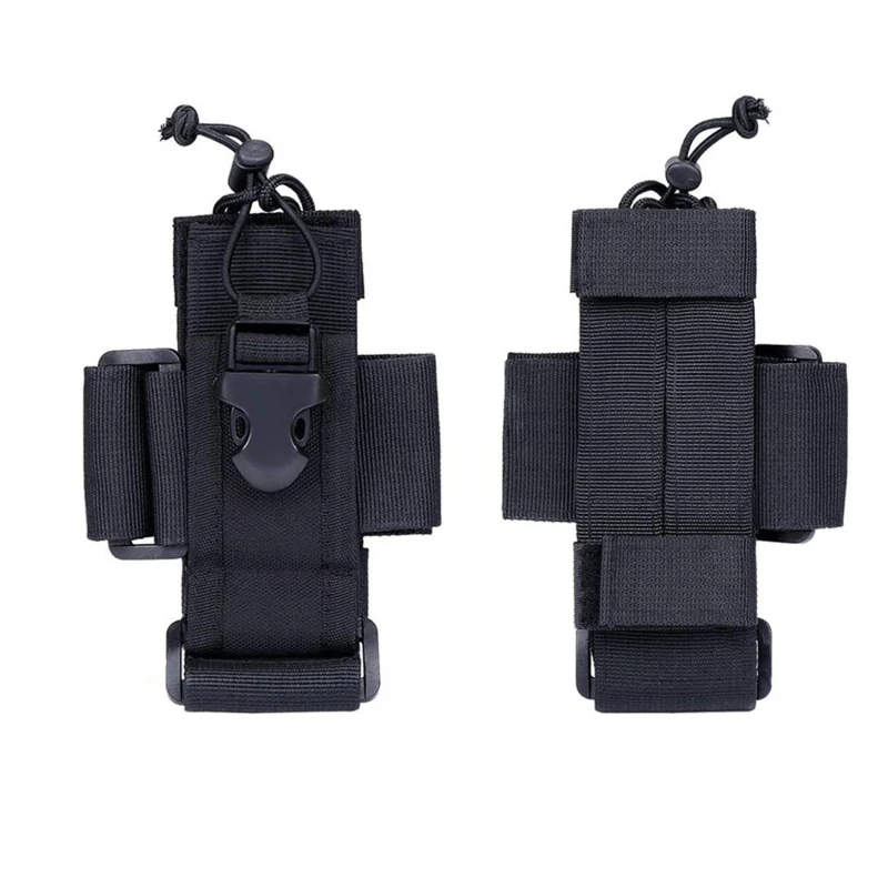Radio Pouch Walkie Talkie Holster Nylon Waist Pack Belt Bag Pocket  Hunting Accessories 4