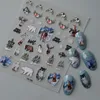 Bears in Forest 5D Nail Stickers Transfer Decals Sliders Wraps For Nail Reliefs 1