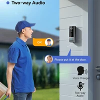 Wireless Smart Video Doorbell, 960P HD Video Doorbell Camera, Home Security WiFi Doorbell Camera, PIR Motion Doorbell - Image 4