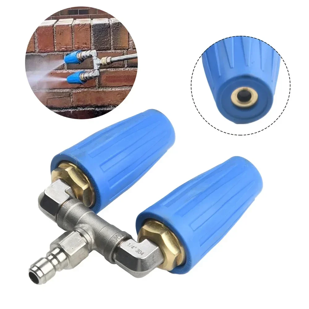 Buse Turbo Pour Nettoyeur Haute Pression 3600PSI - Connexion Rapide 1/4" - Laiton Et Acier Inox - 3.5 GPM