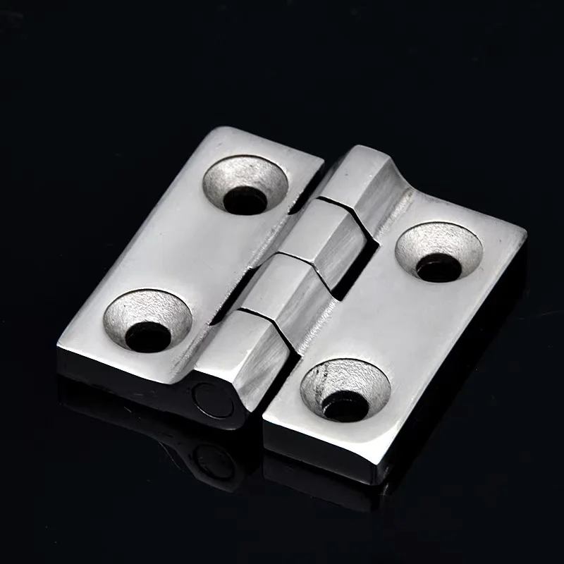 304 Stainless Steel Heavy Duty Hinges Thickened Industrial Hinge 40x40mm 50x50mm 60x60mm CL236-50/60/40mm Mirror Plane/Satin 1pc