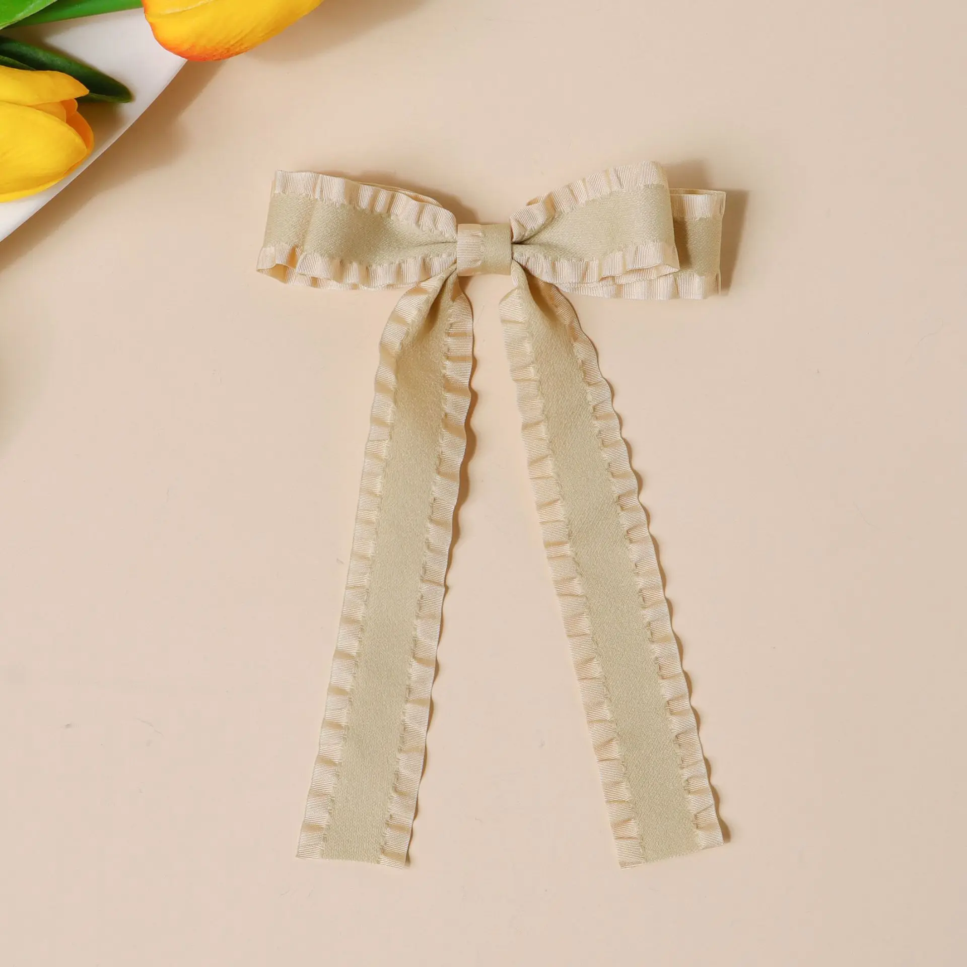 1/6 Stück Damen-Haarspangen, japanische Schleife, plissiert, Kawaii, einfach, niedlich, süß, vielseitig, hochwertiges Haar-Accessoire für Kinder – Detail 18