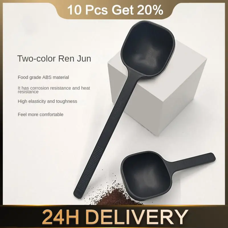 

Coffee Measuring Spoon Dual-purpose Bean Spoon Pressed Powder Spoon Coffee Stirrer Machine Coffeeware Coffee Scoops