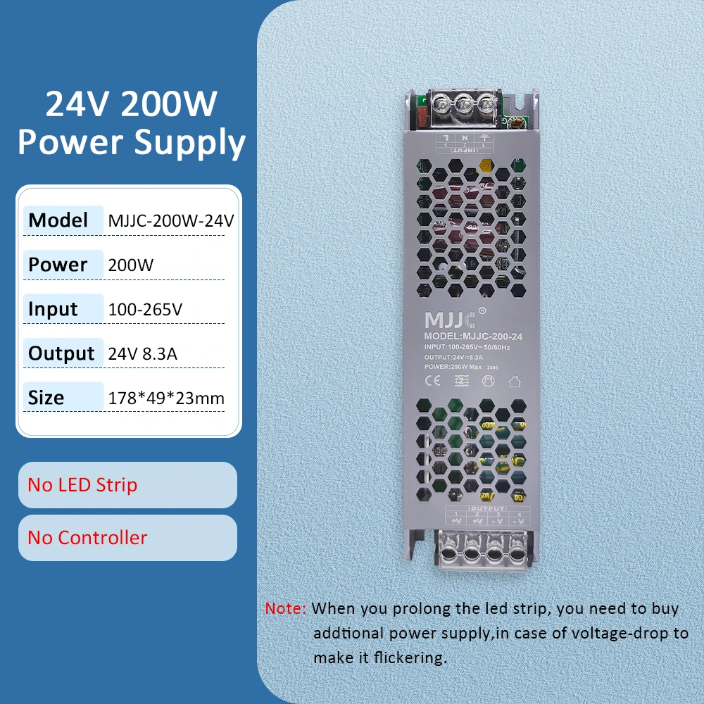 ตัวเลือกสินค้า LED ริบบิ้น 24V ยาว 10-20 เมตร ควบคุมผ่านแอป แสงน้ำไหล เทคนิคตกแต่งไฟ