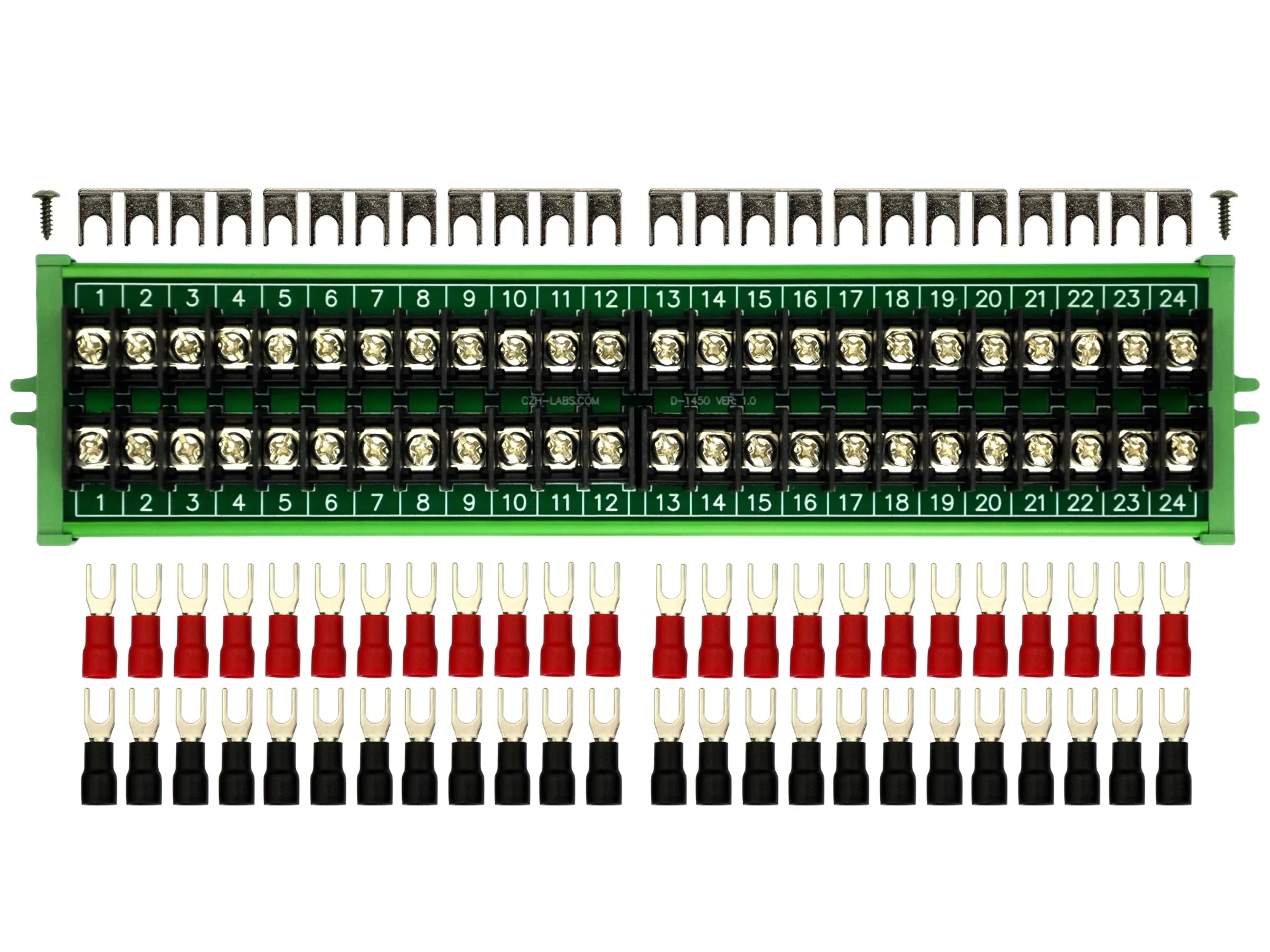 

20Amp 2x24 модуль клеммной колодки барьера