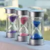 60 Minutes Mini Hourglass Sandglass Sand Clock Children Kids Gift Glass Timer Home Desk Decoration Available in Various Colors 6