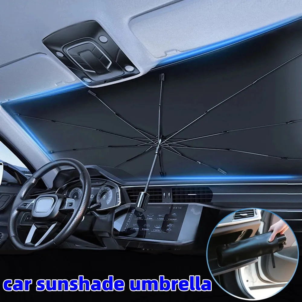 Car Sunshade Windshield Sunshade Protection Umbrella Interior Exterior Accessories