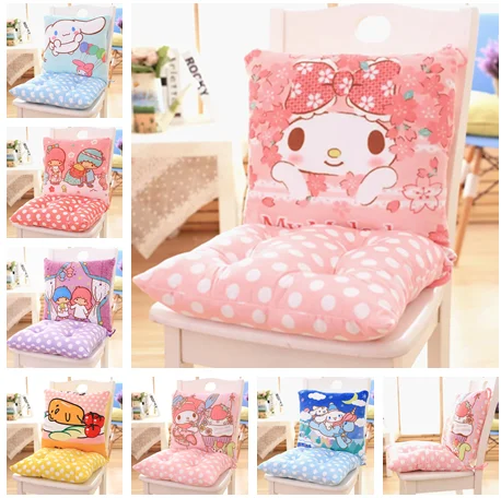 

80 см Большой размер Sanrio Kawaii мультфильм стул утолщенная Подушка два в одном можно разделить Cinnamoroll Mymelody аниме мягкая игрушка