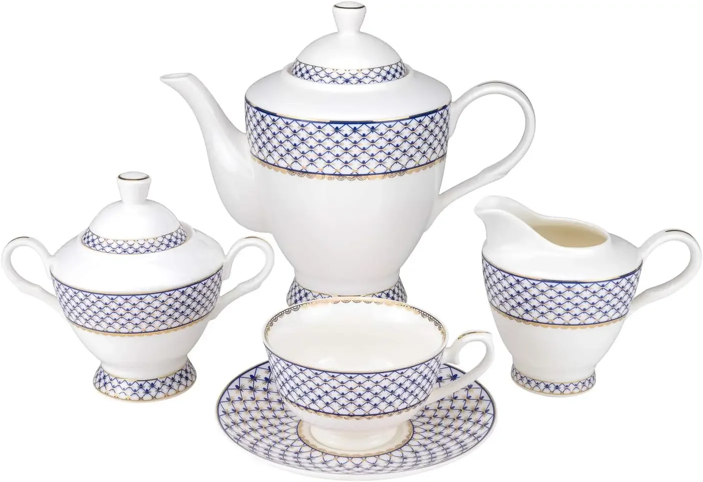 Ceramic Tableware Set 57-pc Banquet Dinnerware Set Luxury Bone China Tableware Intended For Everyday Or Entertaining Use