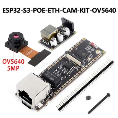 ตัวเลือกสินค้า บอร์ดพัฒนากล้อง ESP32-S3 PoE ครบเครื่อง