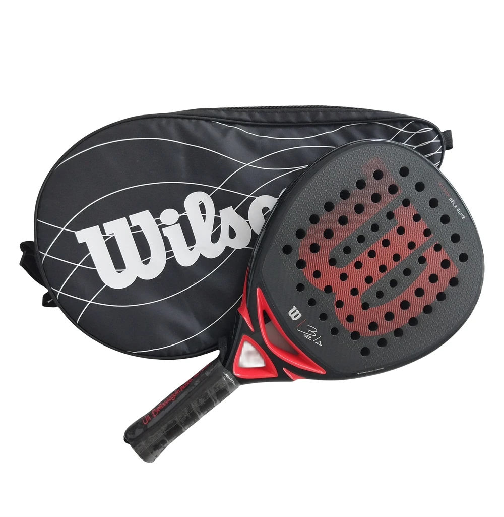 Professional Paddle Racket Soft EVA Face Tennis Racket With Padel Bag Cover Full Carbon Padel Tennis Raquete