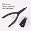 Ring Opening Pliers Snap Ring Pliers 40mm Opening 2mm Thickness High Carbon Steel Ergonomic Design Retaining Ring Pliers 5