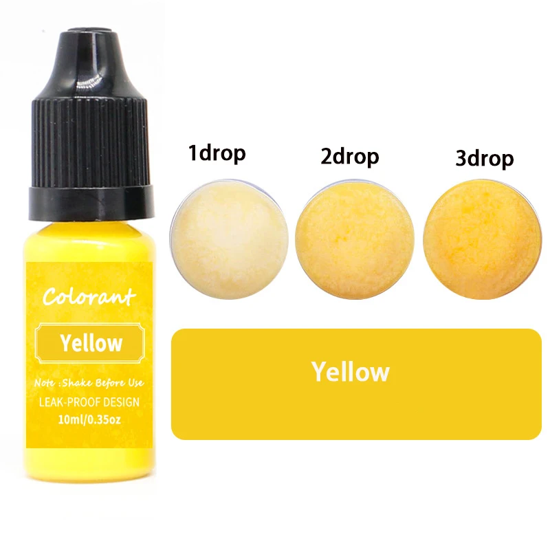 20 Colors Candle Dyes Pigment Liquid Colorant Resin Coloring Dye For DIY Candle Making Soap Epoxy Resin Craft Making Pigments