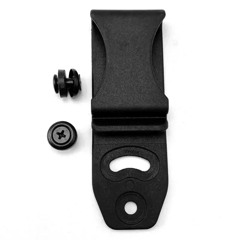 

1piece KYDEX Holster Clips KYDEX Sheath Waist Clip K Sheath Making Accessories Clip Carry K Sheath Tool with 2 screws