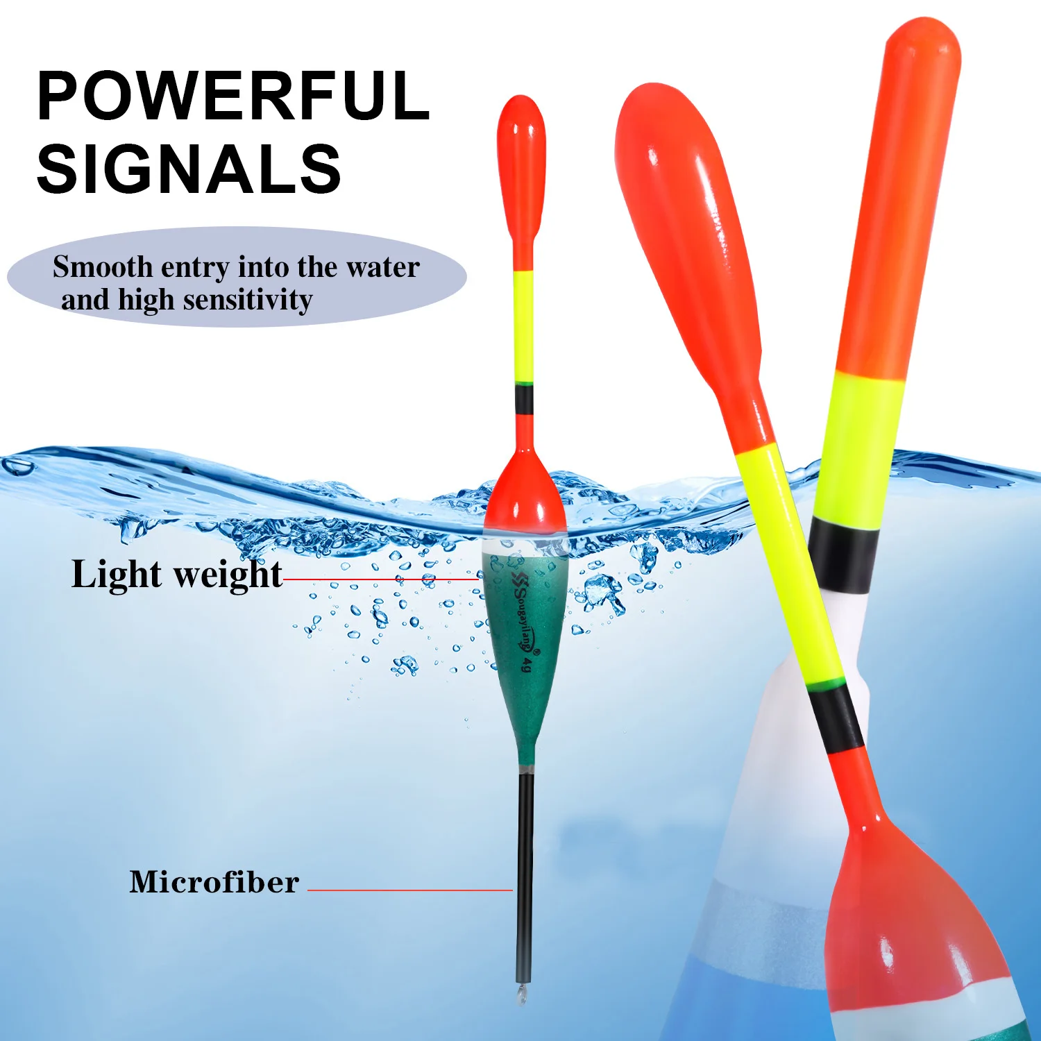 Fishing Float Set Sougayilang Fishing Float Set 10pc Chinese Hook Buoy Professional Vertical Buoy Accessories Multi Function Lure Float Pesca