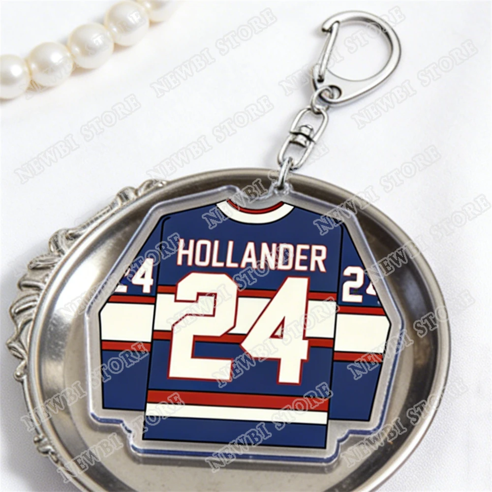 New Heated Rivalry TV Show Keychain Accessories Bag - Mini Jersey Keyrings & Jewelry Gifts