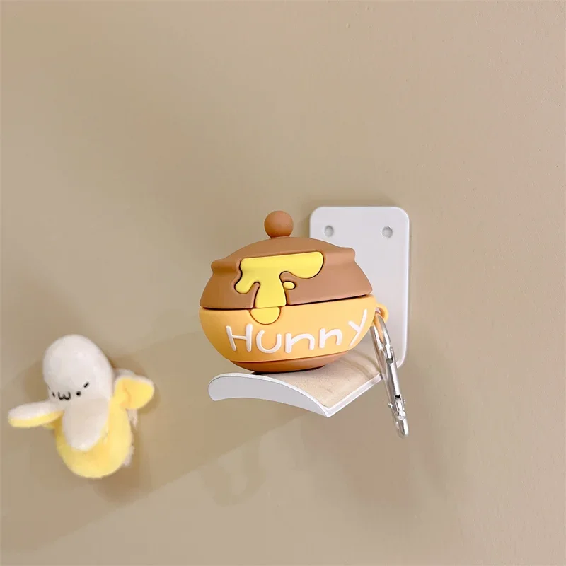 Sweet Honey Pot Cartoon Silicone Protective Cover