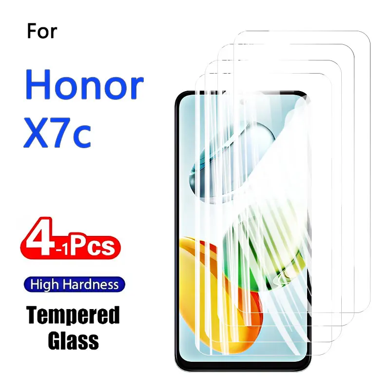 Premium Tempered Glass Screen Protectors (1-4 Pack) - Crystal Clear 9H Hardness, Anti-Scratch, Case Friendly, Anti-Fingerprint