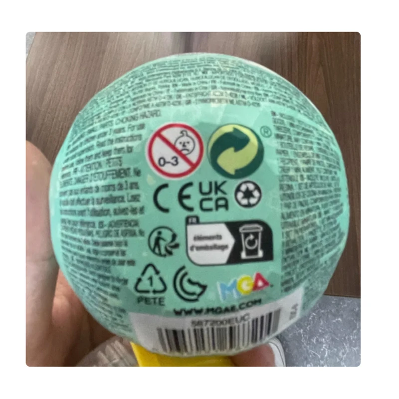 Miniverse Mini Food Mga Toy Miniature Plastic Fashion Surprise Ball Blind Box Kidsren's Handmade DIY