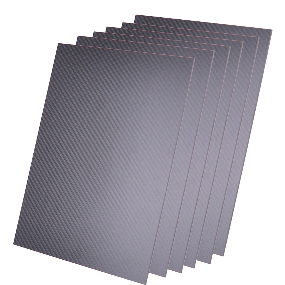 Premium High Hardness Carbon Fiber Panel - Multiple Thickness Options
