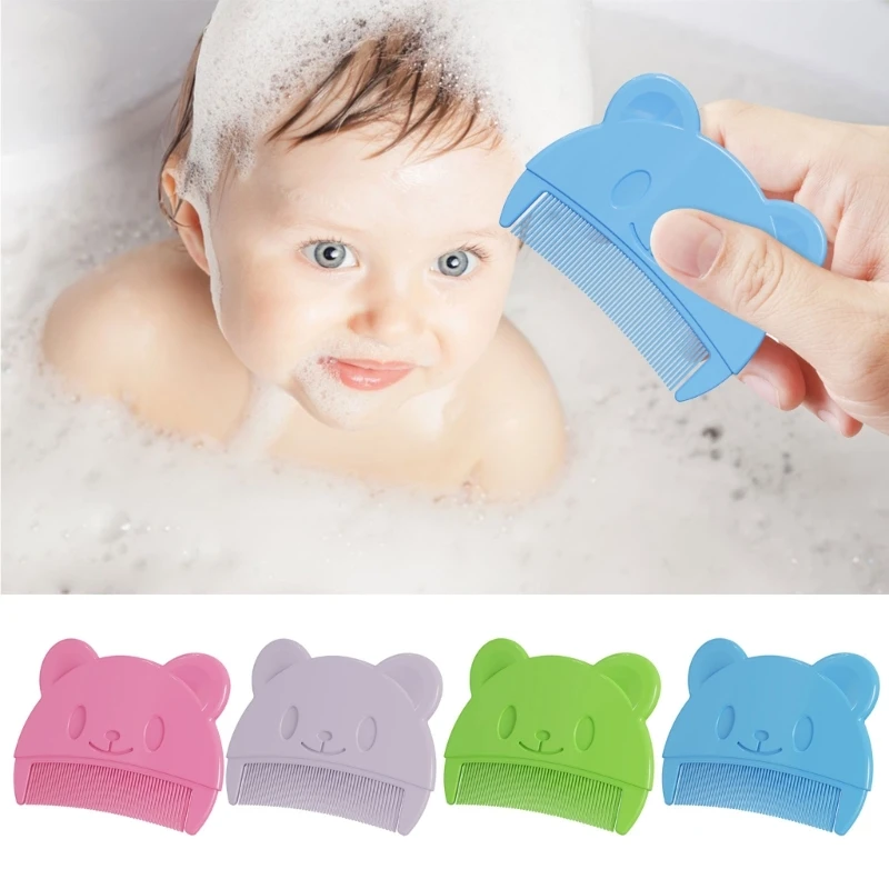Newborn Hair Comb Fetal Head Dirt Removal Comb Toddler Bathing Comb Newborn Head Massager Combs Infant Grooming Product