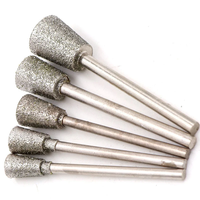 Cabeza De Diamante Para Rectificar | Vástago 2.35 Mm | Disco Plano | Para Herramienta Rotatoria | Ideal Para Grabado