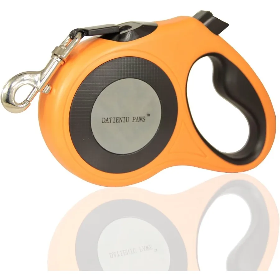 Retractable Dog Leash Nylon Reflective Comfort Handle