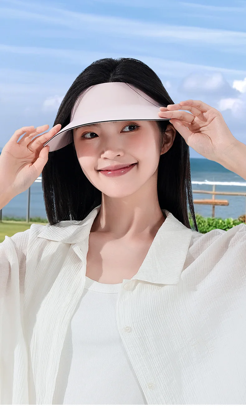 Summer Full Face Sunscreen Mask Female Ice Silk Breathable Neck Protective Detachable Sun Shading Sunscreen Hat UPF50+