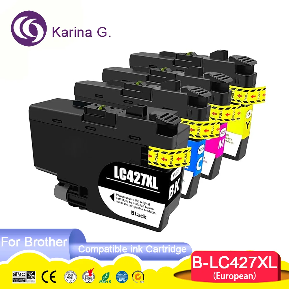 High capacity LC427XL LC 427XL Premium Compatible Ink Cartridge For HL-J6010DW,