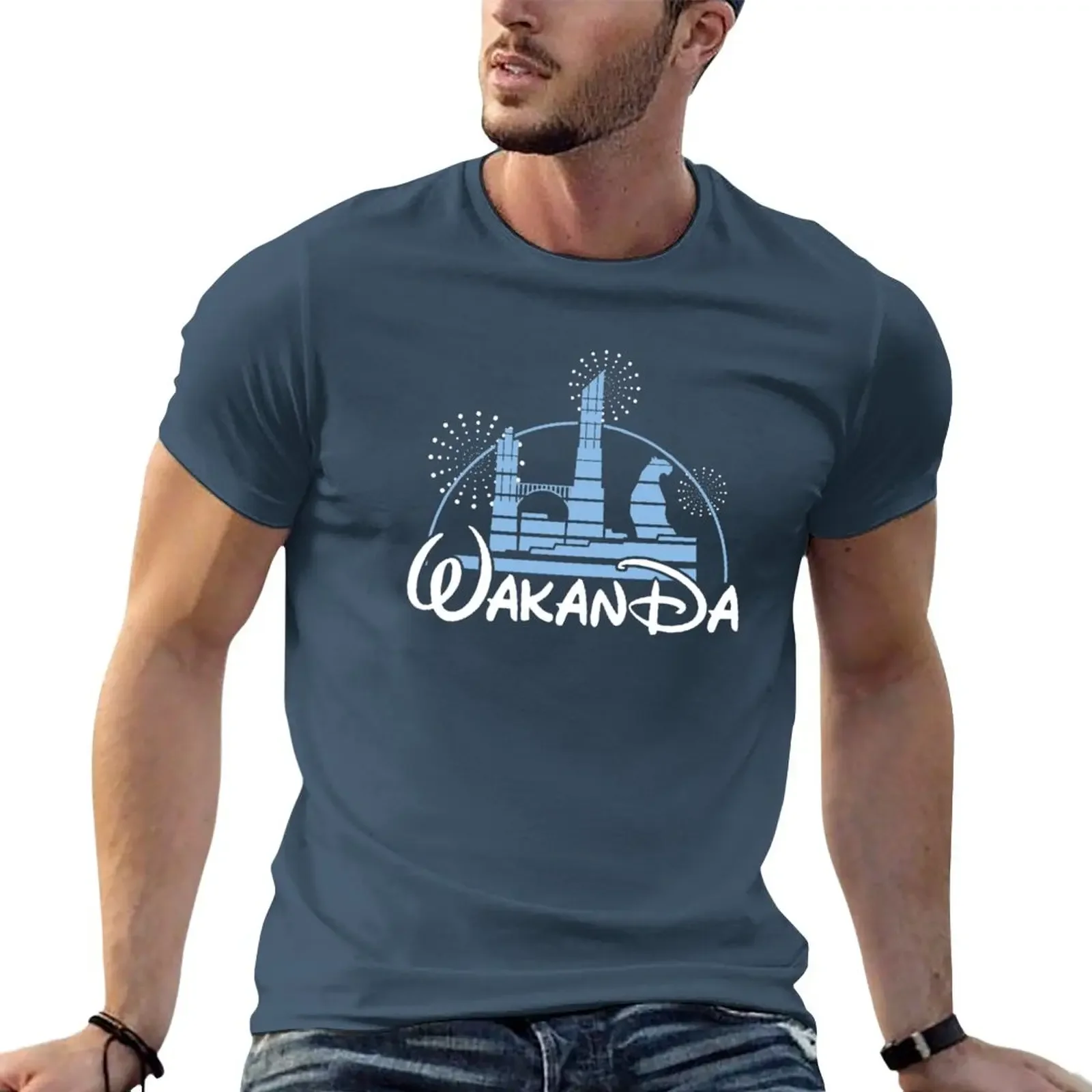 

Wakandaland T-Shirt plain customs design your own summer clothes mens graphic t-shirts