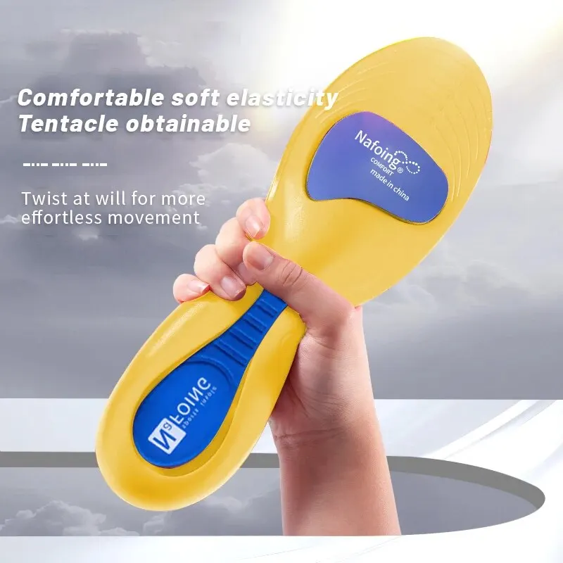 Orthopedic Sport Insoles with Breathable Shock Absorption