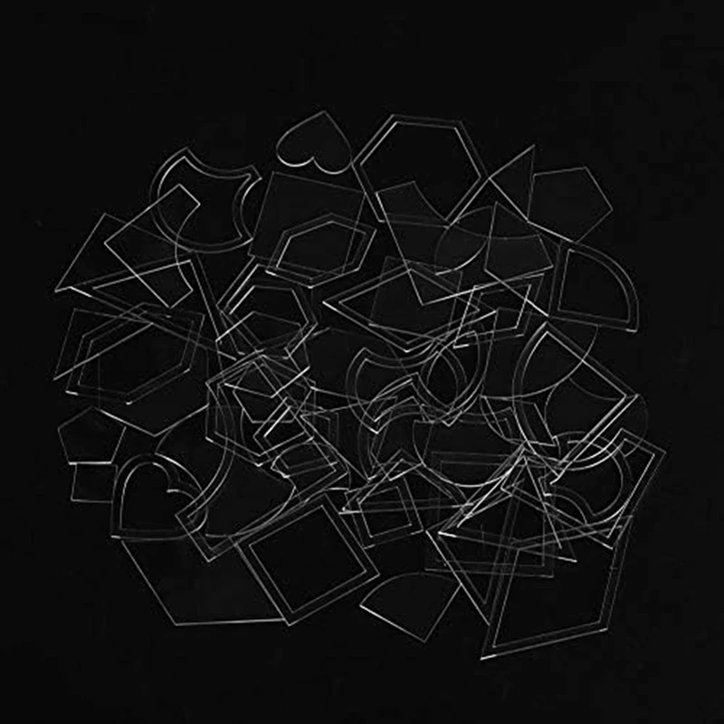 Acrylic Stencil Template Handmade Mixed Quilt Templates Patchwork Quilter Patchwork Templates