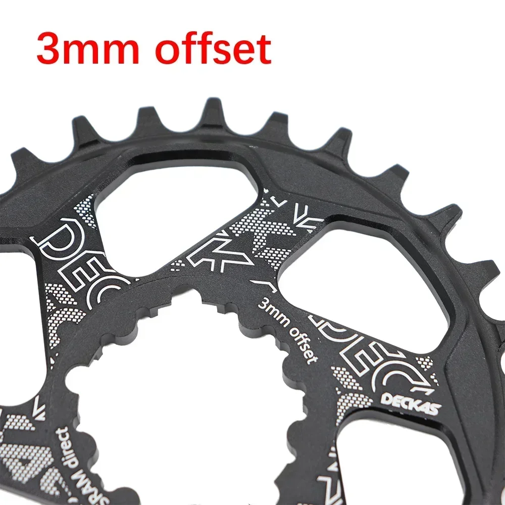 Deckas ラウンドチェーンリング 6mm 3mmオフセット ダイレクト