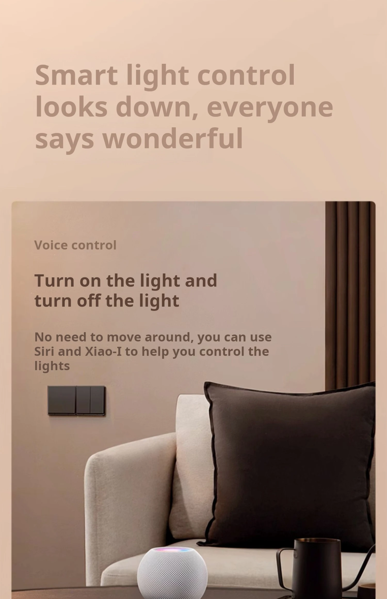 Smart Wall Switch E1 ZigBee 3.0 Smart Home Grey Key Light Switch Fire Wire With/