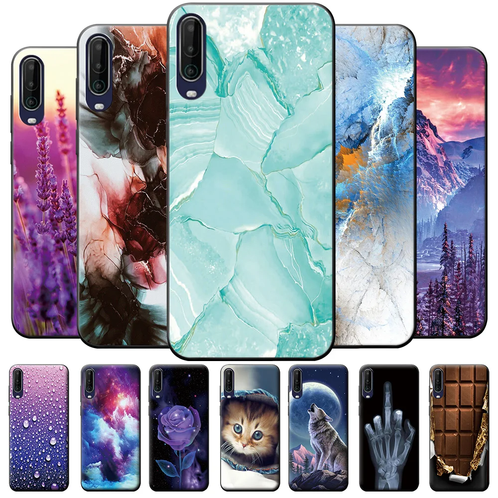 Per Wiko View4 Custodia 6.52 Pollici Carino Moda Bella Cover Posteriore Custodia In Silicone Per Wiko View4 Animali Paraurti Fundas Per Wiko View4