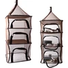 Outdoor Folding Drying Net Multi-functional Storage Basket Fruit Vegetable Herb Fish Hanging Mesh Camping Tableware Drying Rack 3