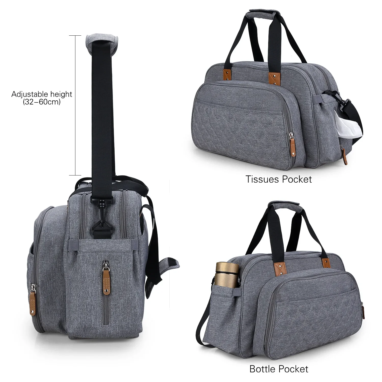 Baby Diaper Maternity Nappy Bags Mommy Baby Care Carriage Stroller Bags Organizer Gift New Fashion Mummy Changing Nappy Bag s