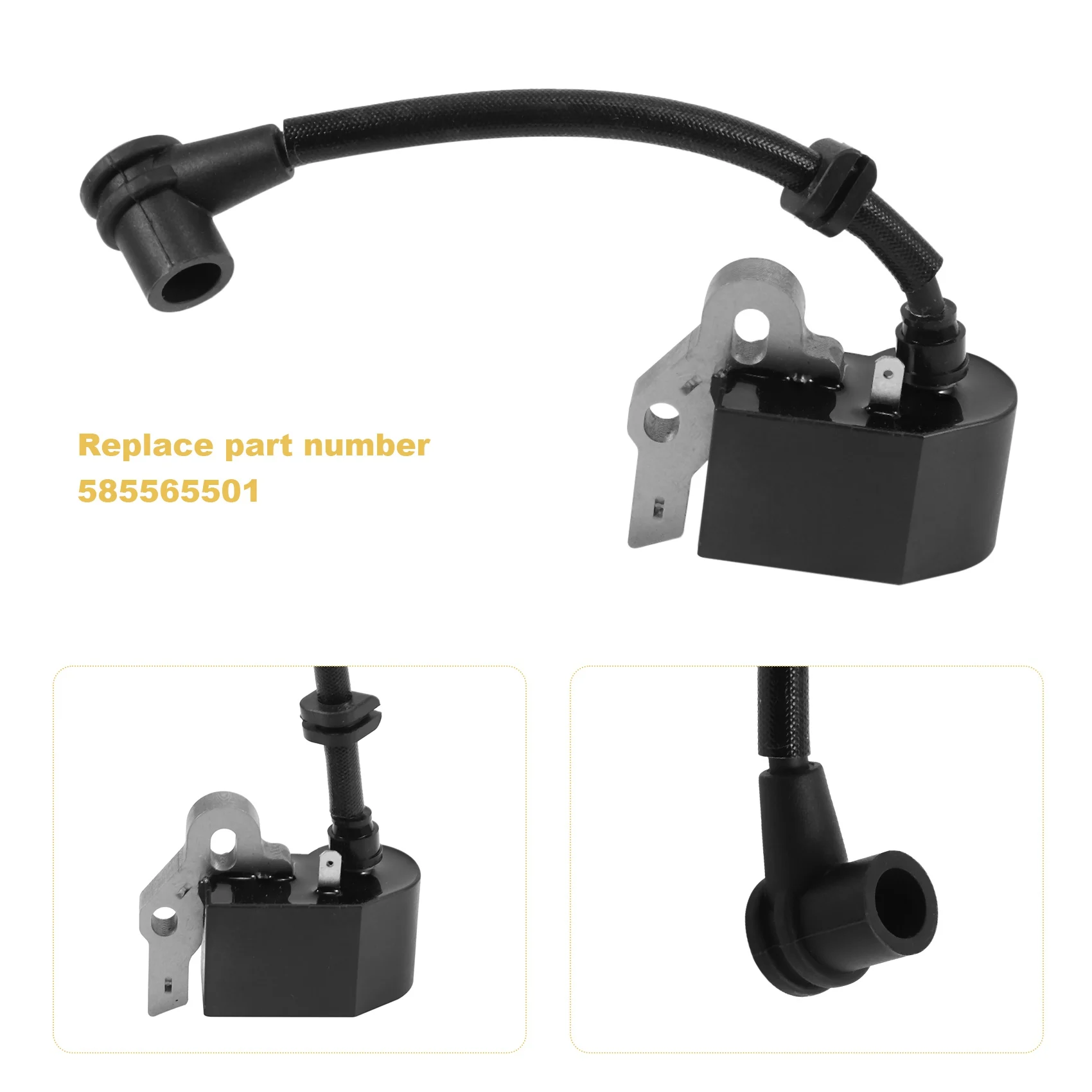 Ignition Coil for McCulloch T26CS B26 B26PS and More 585565501,T26 Trimmers, Brushcutters F