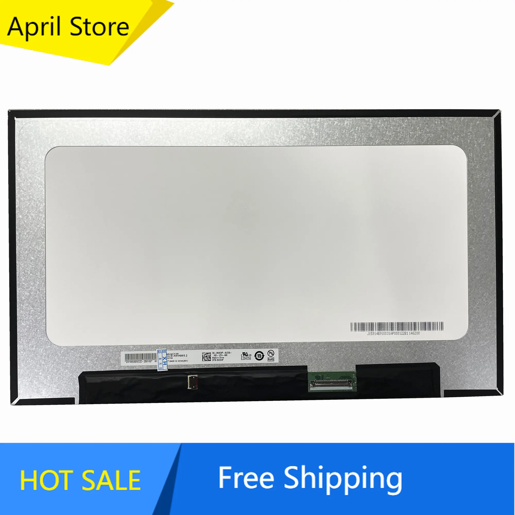

B140HAB03.2 B140HAB03.1 LP140WFH-SPM2 B140HAN07.1 для ноутбука Dell Inspiron 5410 14,0 дюйма ЖК-дисплей с сенсорным экраном EDP 40 контактов